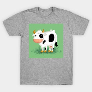 Black and white cow 🐄 T-Shirt